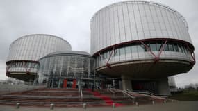 La Cour européenne des droits de l'homme (CEDH) à Strasbourg, le 7 février 2019