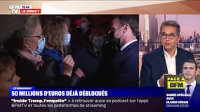 Emmanuel Macron face à la douleur des sinistrés (3/4) - 07/10