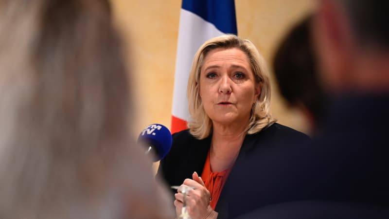 Réforme des retraites: Marine Le Pen estime qu'Élisabeth Borne 
