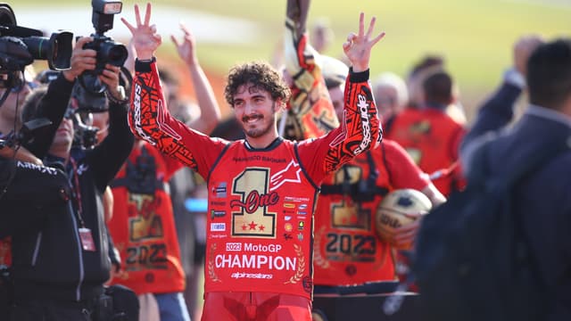 MotoGP: Bagnaia prolonge avec Ducati jusqu'en 2026