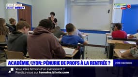 Académie de Lyon: une pénurie d'enseignants à la rentrée?