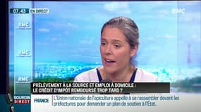 "Le crédit d’impôt qu'on perçoit c'est une niche fiscale, mais une niche importante car on participe aussi à l'économie, au fait que des 'aides à domicile' puissent avoir une couverture sociale"