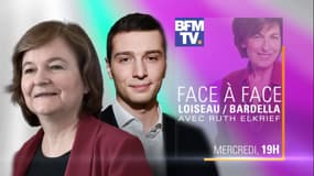 Nathalie Loiseau/Jordan Bardella: un face-à-face événement sur BFMTV