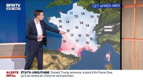 Météo: un temps plutôt dégagé sur la France, à l'exception de la Corse et du Finistère