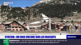 Les pistes de ski sont encore fréquentées à Montgenèvre