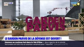 Le Garden parvis a ouvert vendredi à La Défense