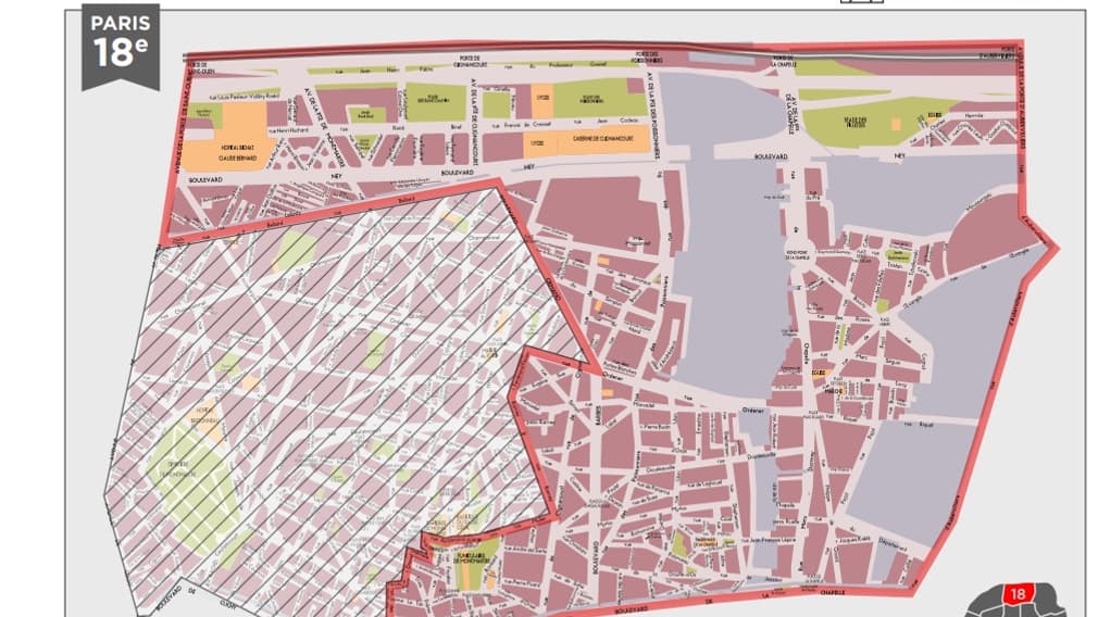 Les quartiers où la consommation et vente d'alcool sera interdite à partir d'une certaine heure Les quartiers où la consommation et vente d'alcool sera interdite à partir d'une certaine heure