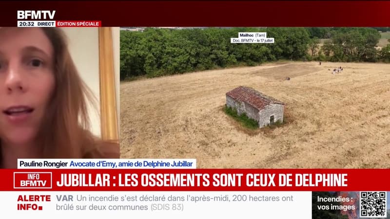 "C'est un deuil qui se mélange à une souffrance, une colère, une stupeur absolue", témoigne Pauline Rongier, avocate d'une amie de Delphine Jubillar
