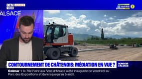 Bas-Rhin: la Collectivité européenne d'Alsace accepte une médiation concernant le contournement de Châtenois