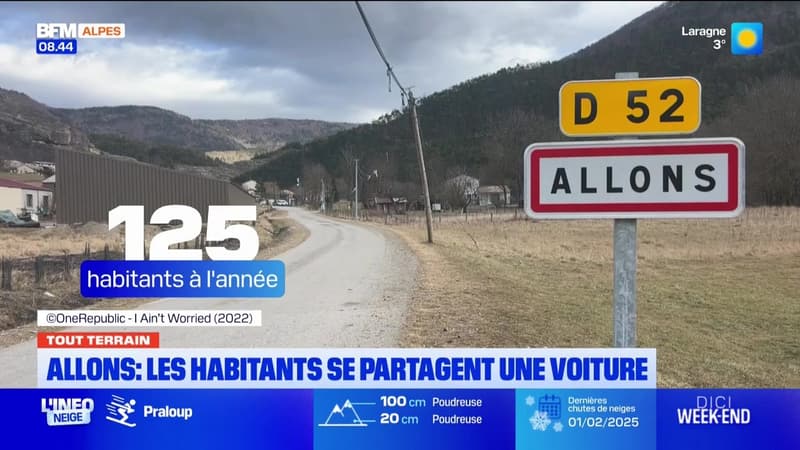 Tout terrain du dimanche 2 février 2025 - Allons : les habitants se partagent une voiture