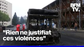 Deux bus incendiés et un policier blessé: la ville de Rillieux-la-Pape face à une deuxième nuit de violences