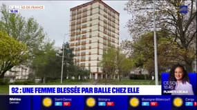 Hauts-de-Seine: une femme blessée par balle chez elle à Nanterre