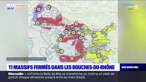  Bouches-du-Rhône: 11 massifs forestiers fermés ce dimanche