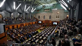 Le Parlement Canadien, le 15 mars 2022