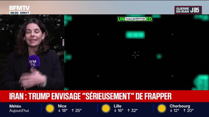 Guerre au Moyen-Orient: Donald Trump envisage "sérieusement" de reprendre les frappes en Iran