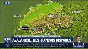Deux Français disparus après une avalanche en Suisse