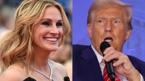 Julia Roberts au Festival de Cannes 2016 et Donald Trump le 30 août 2024 à Washington