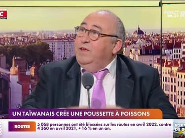 Les histoires de Pierrick Bonno : Un Taïwanais crée une poussette à poissons et il s’habille en déchets pour dénoncer la surconsommation - 26/05