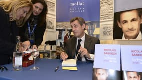 Le livre de Nicolas Sarkozy a dépassé les 100.000 exemplaires vendus.