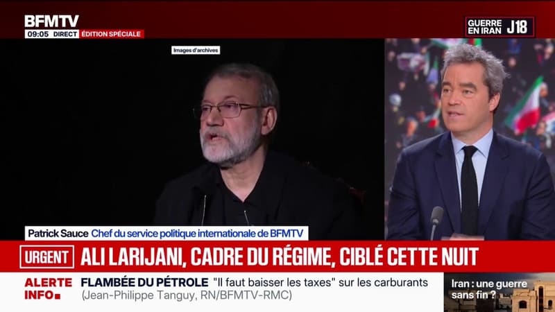 Guerre au Moyen-Orient: selon l’Autorité de radiodiffusion israélienne, Ali Larijani, un cadre du régime iranien, a été ciblé cette nuit par l'armée israélienne