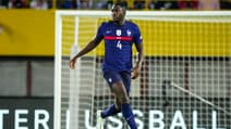 Ibrahima Konaté avec l'équipe de France, à Vienne le 10 juin 2022
