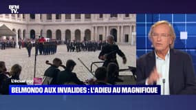 "En voyant cet hommage, Jean-Paul Belmondo devait rigoler parce que ça ne lui ressemble pas, il était tellement modeste", témoigne Alexandre Arcady - 09/09
