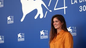 L'actrice Ophélie Bau à la Mostra de Venise en 2017