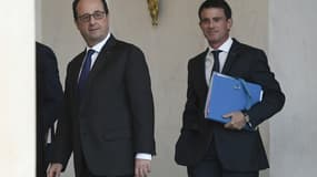 Manuel Valls a quitté l'Elysée ce lundi, à 14h35, après un déjeuner de deux heures avec François Hollande. (Photo d'illustration)