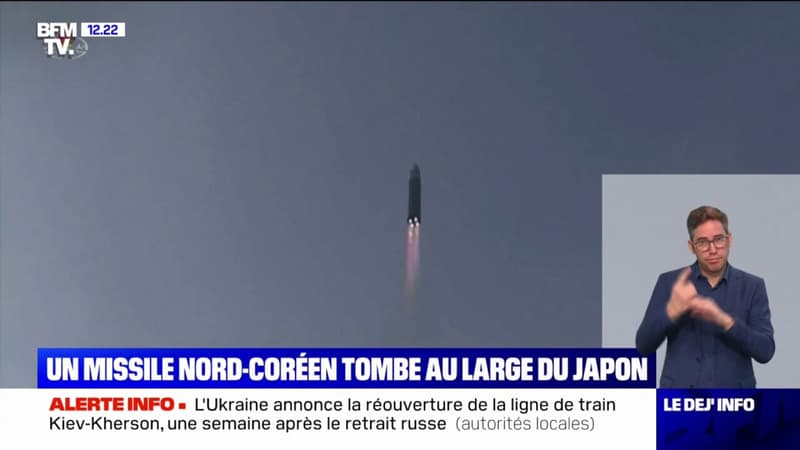 La Corée du Nord lance un missile balistique intercontinental au large du Japon, le Premier ministre japonais dénonce un tir 