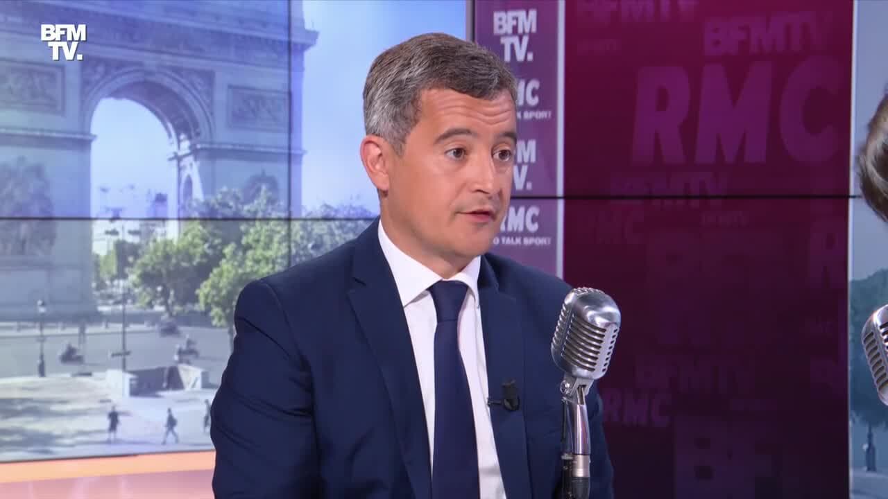 Gérald Darmanin face à Apolline de Malherbe en direct 05/07