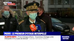 Prise d'otage à Paris: "L'otage a été libérée saine et sauve", annonce le préfet de police, Didier Lallement