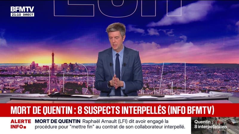 Mort de Quentin à Lyon: 8 personnes ont été interpellées (Info BFMTV)