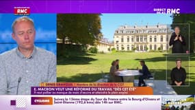 "Le Président n'a pas changé": Denis Gravouil (CGT) dénonce l'annonce d'une réforme du travail par Emmanuel Macron