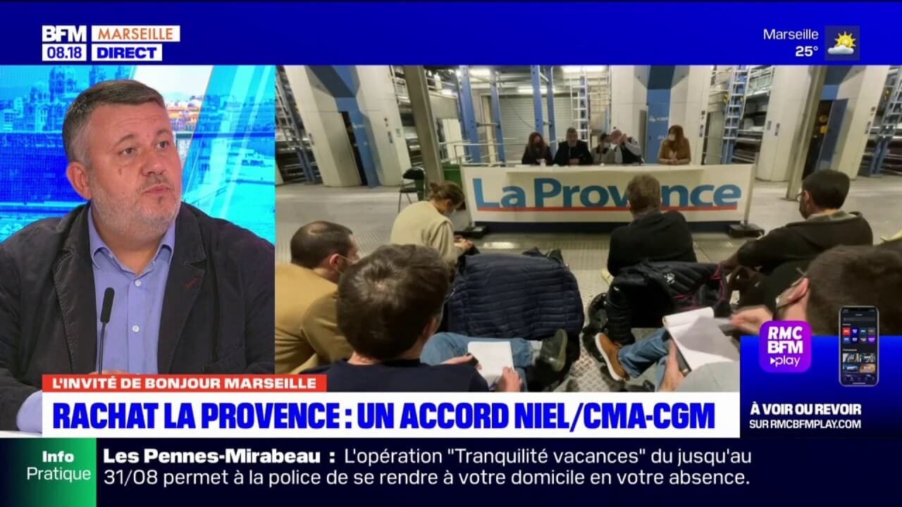 Le journaliste de La Provence Eric Breton réagit au rachat du groupe de