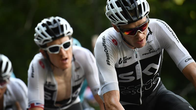 Chris Froome et Geraint Thomas
