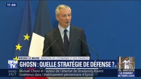 Bruno Le Maire: "C'est une bonne chose que Carlos Ghosn puisse se défendre librement et sereinement"