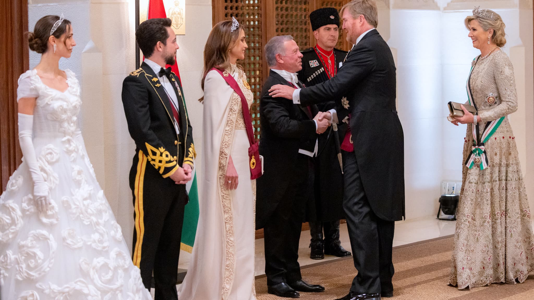 Le mariage du prince Hussein et  Rajwa al-Seif -2023