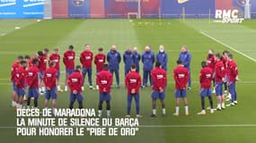 Décès de Maradona : La minute de silence du Barça pour honorer le "Pibe de Oro"