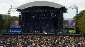 Un concert à Rock en Seine en 2015