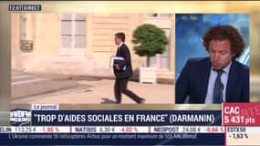 Darmanin: il y a "trop" d'aides sociales en France