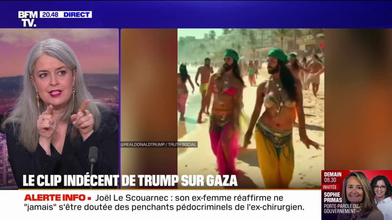 LE CHOIX D'ELSA - Le clip indécent de Donald Trump sur Gaza