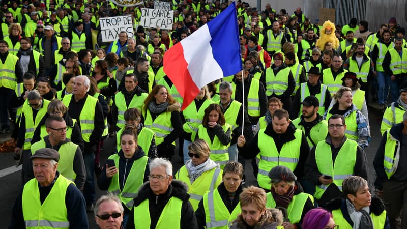 Le nombre de manifestants mobilisés est en baisse. 