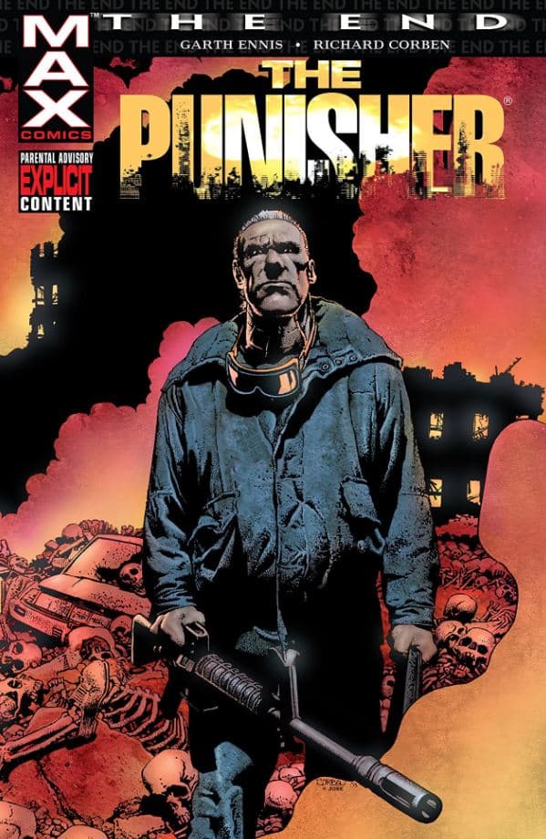 Cover of "The Punisher: The End" by Garth Ennis and Richard Corben