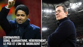 Coronavirus : Dons, quarantaine, hébergement... Le PSG et l'OM se mobilisent