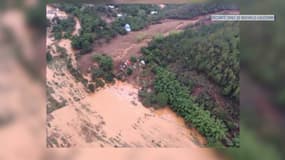 Les glissements de terrain en Nouvelle-Calédonie.