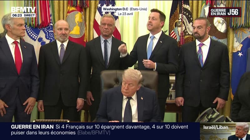 Guerre au Moyen-Orient: Donald Trump s'endort devant les caméras lors d'un point presse