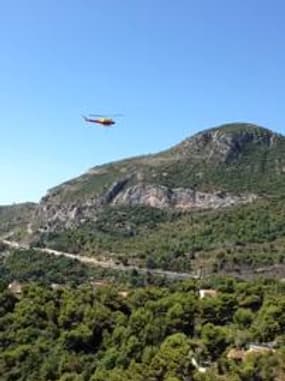 Incendie à Roquebrune-Cap-Martin - Témoins BFMTV