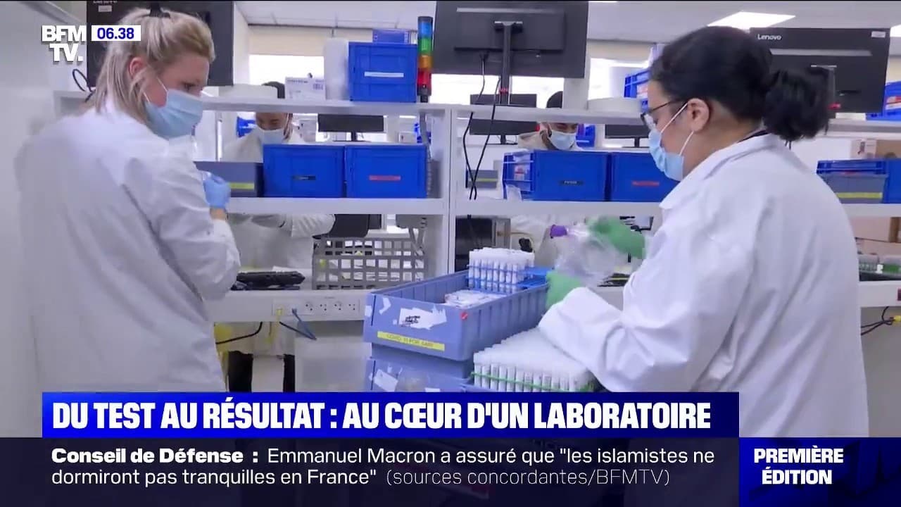 Coronavirus du test au résultat, comment les laboratoires travaillentils?