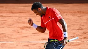 Arthur Fils en 8e de finale au Challenger de Bordeaux, le 16 mai 2024