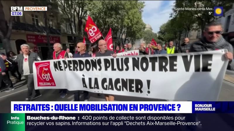 Réforme des retraites: quelle mobilisation en Provence?